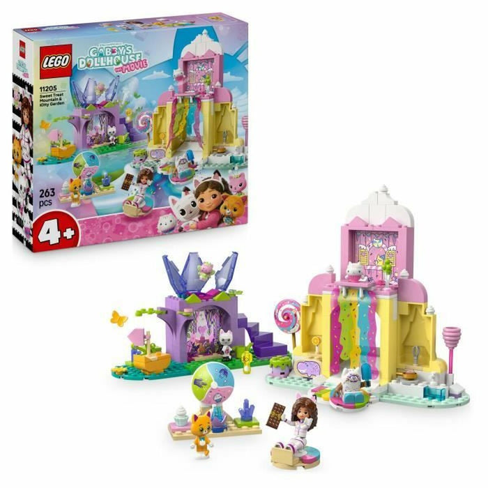 Construction set Lego 11205 Sweet Treat Mountain and Kitty Garden 263 Pieces