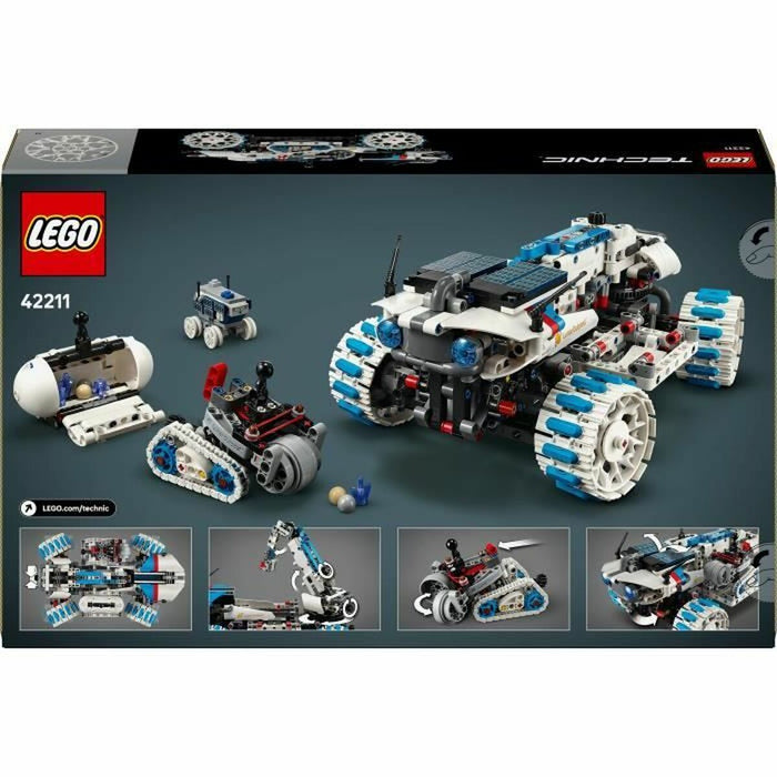 Construction set Lego 42211 Lunar Outpost Moon Rover Space Vehicle 1082 Pieces