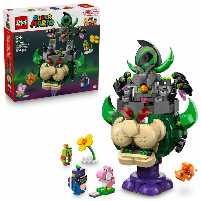 Construction set Lego 72042 Prince Florian and Castle Bowser 1251 Pieces