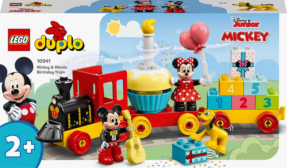 Playset Duplo Mickey and Minnie Birthday Train Lego 10941 Mickey and Minnie Birthday Train 36 cm