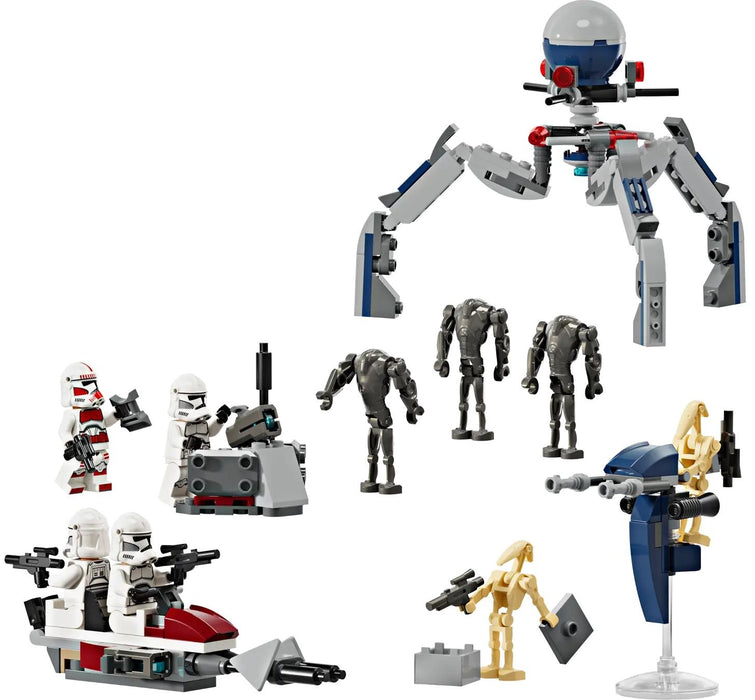 LEGO STAR WARS 75372 CLONE TROOPER & BATTLE DROID BATTLE PACK