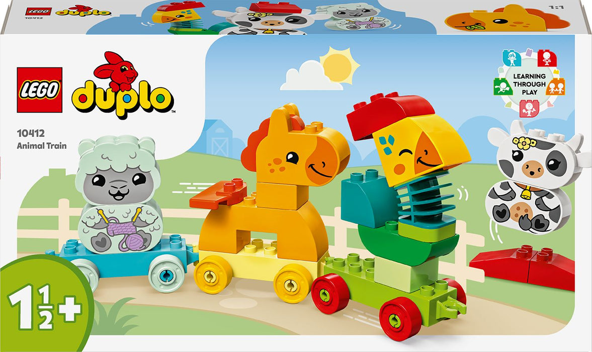 Playset Lego 10412 Animal Train 19 Pieces