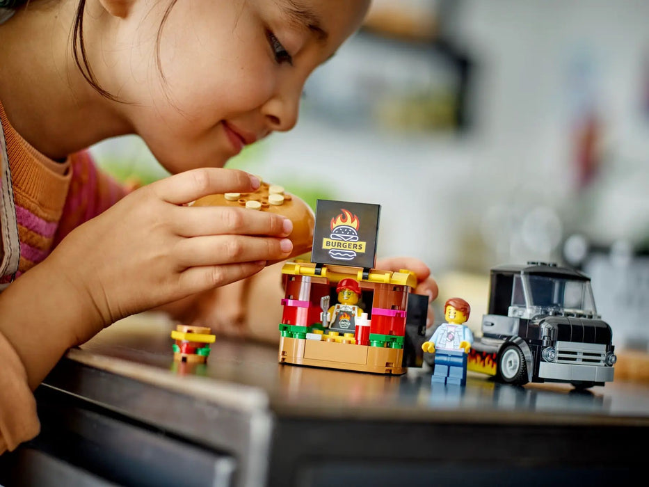 Construction set Lego 60404 Hamburger truck Multicolour