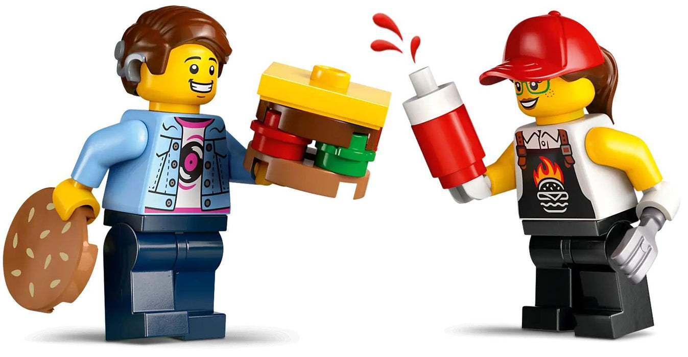 Construction set Lego 60404 Hamburger truck Multicolour