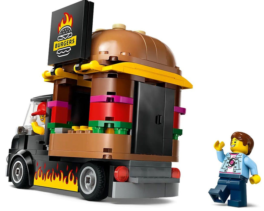 Construction set Lego 60404 Hamburger truck Multicolour