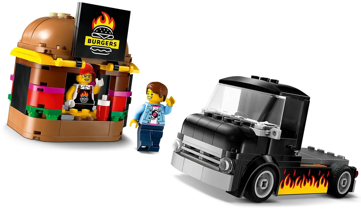 Construction set Lego 60404 Hamburger truck Multicolour