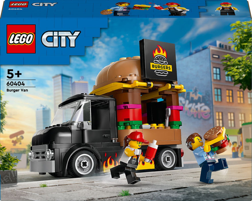 Construction set Lego 60404 Hamburger truck Multicolour