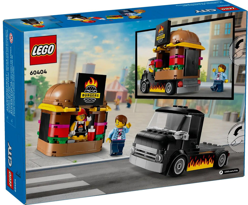Construction set Lego 60404 Hamburger truck Multicolour
