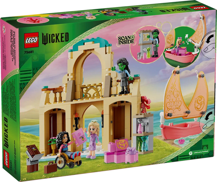 Construction set Lego Wicked 75681 Glinda Elphaba and Nessarose at Shiz University 304 Pieces