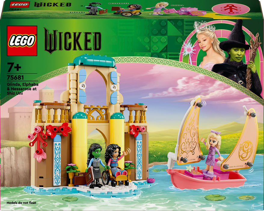 Construction set Lego Wicked 75681 Glinda Elphaba and Nessarose at Shiz University 304 Pieces