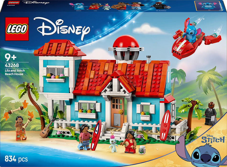Construction set Lego Disney Lilo & Stitch 43268 834 Pieces