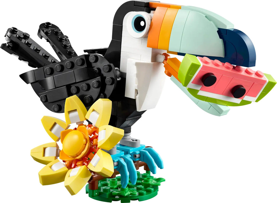 Construction set Lego 31173 Wild Animals : Tropical Toucan 225 Pieces