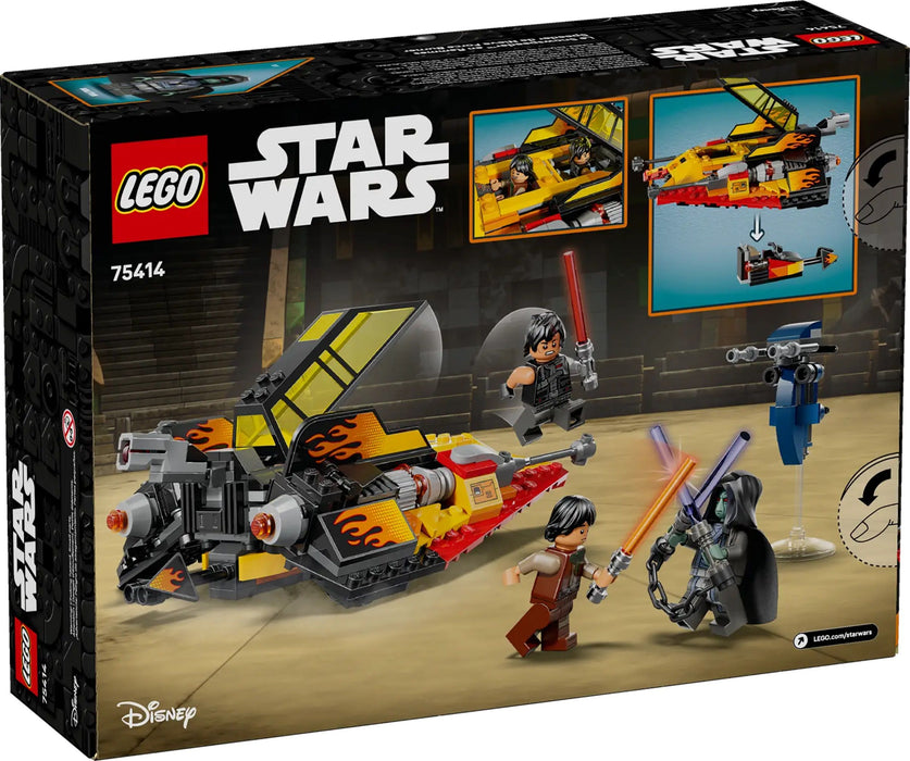 Construction set Lego 75414 The Force Burner Snowspeeder 349 Pieces