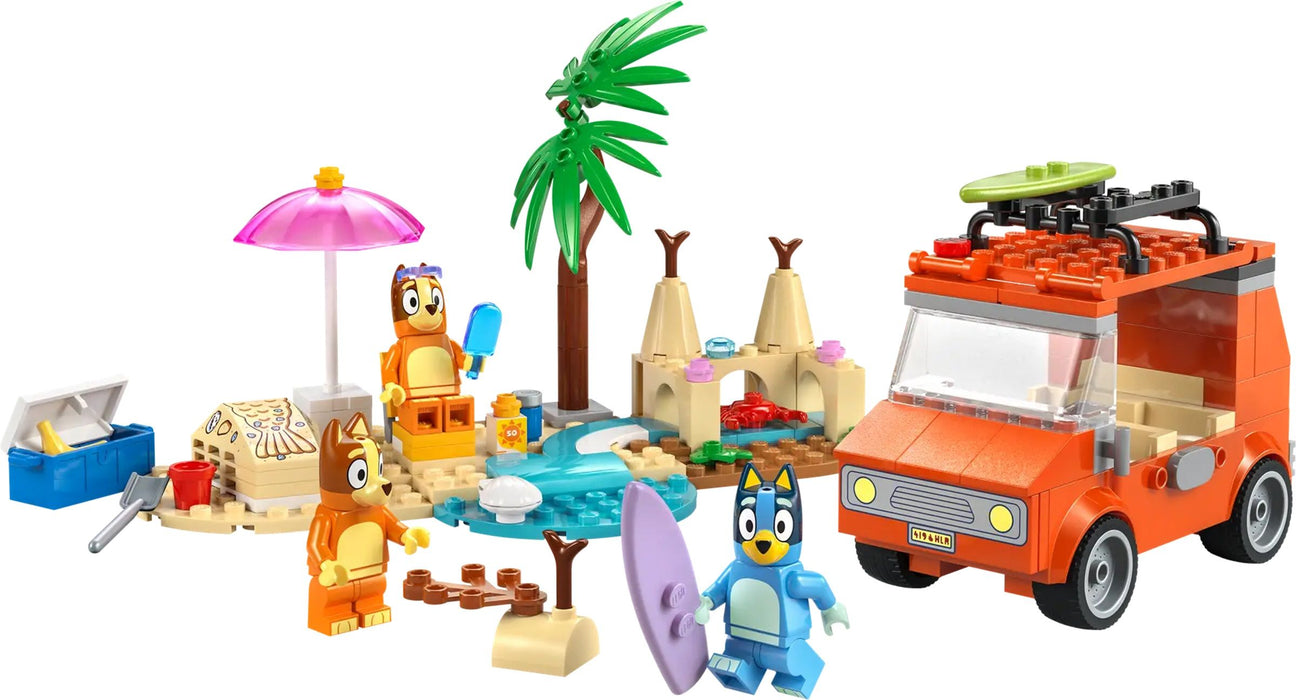 Construction set Lego 11202 Bluey's Beach & Family Car Trip 133 Pieces