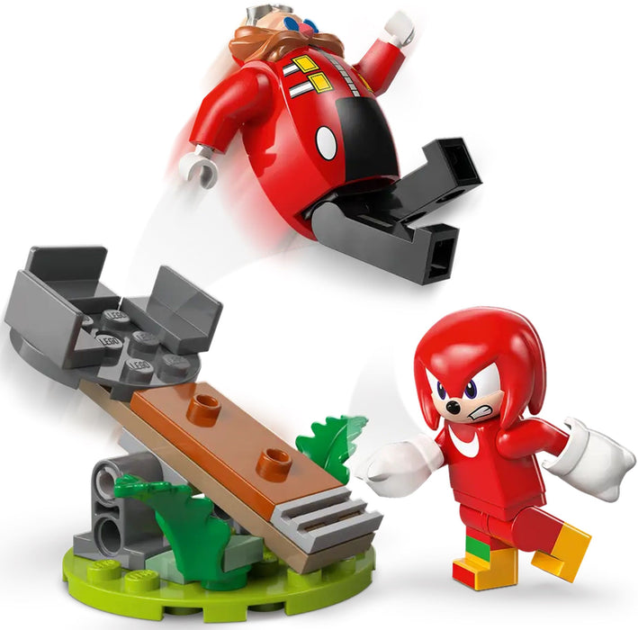 Construction set Lego 77005 Sonic Knuckles VS Dr. Eggman Egg Crusher Mech 350 Pieces