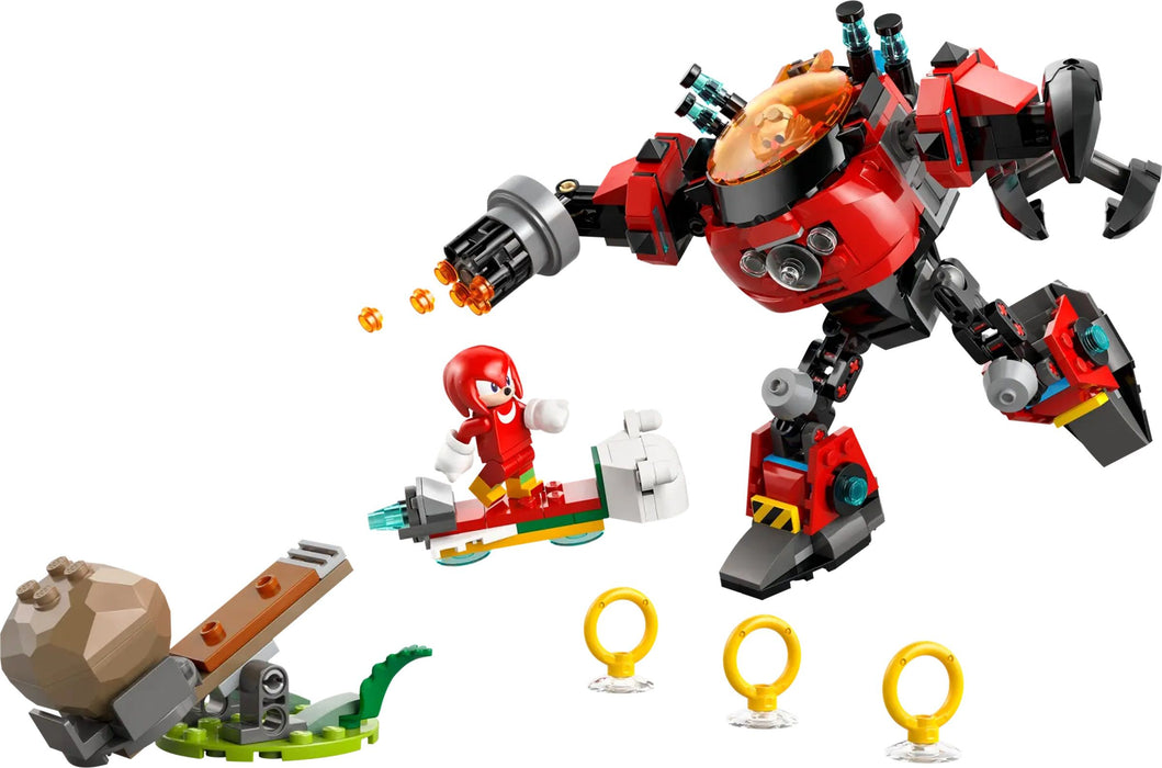 Construction set Lego 77005 Sonic Knuckles VS Dr. Eggman Egg Crusher Mech 350 Pieces