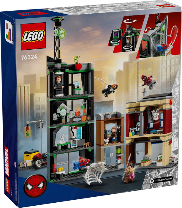 Construction set Lego 76324 Spider-Man VS Oscorp 808 Pieces