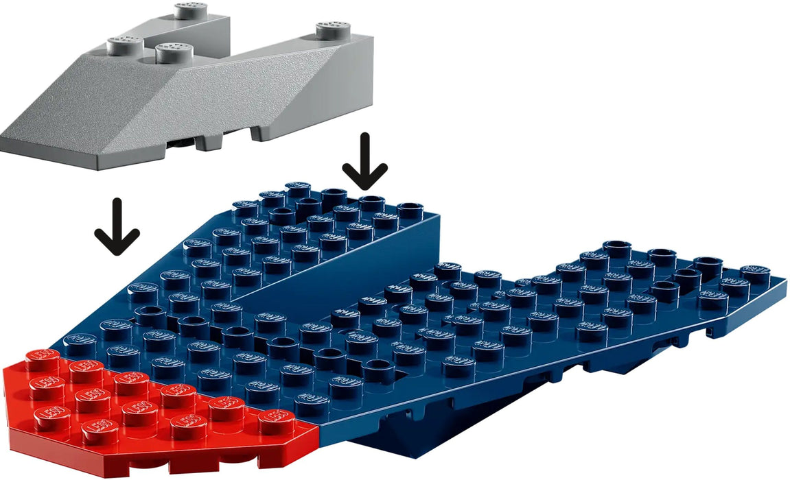 Construction set Lego 76319 Captain America VS Thanos 107 Pieces