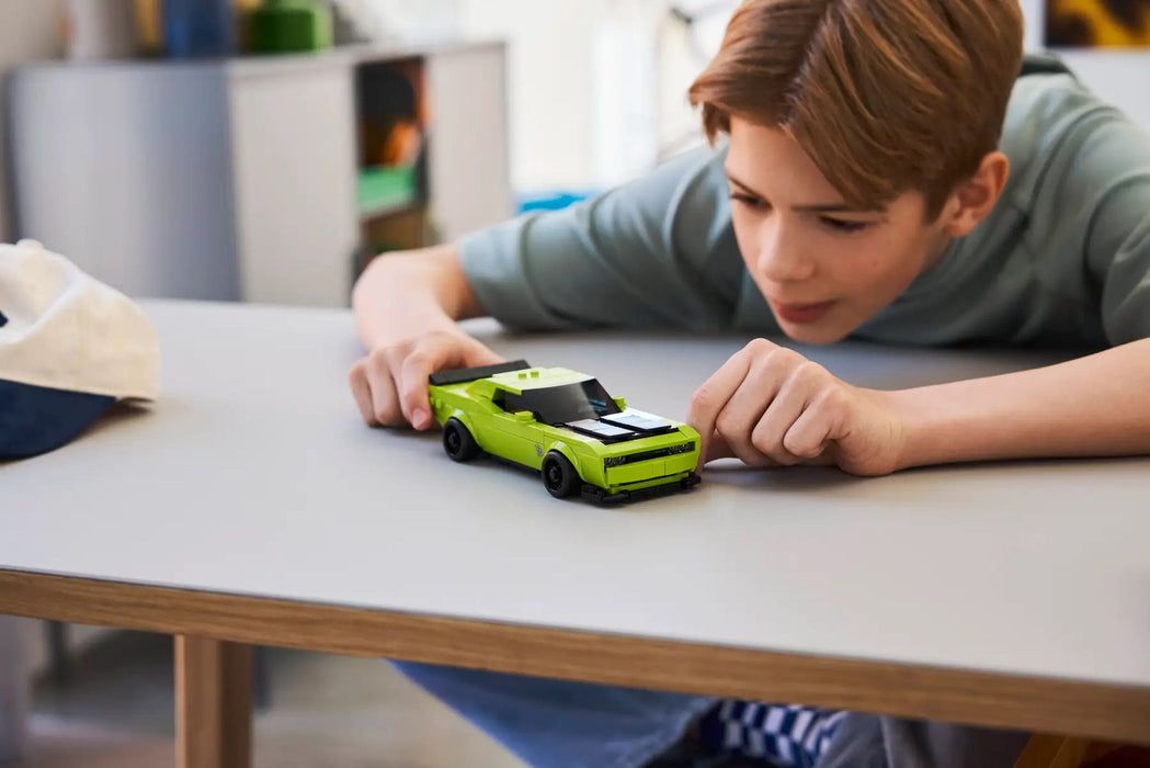 LEGO SPEED CHAMPIONS 77237 Dodge Challenger SRT Hellcat Sports Car