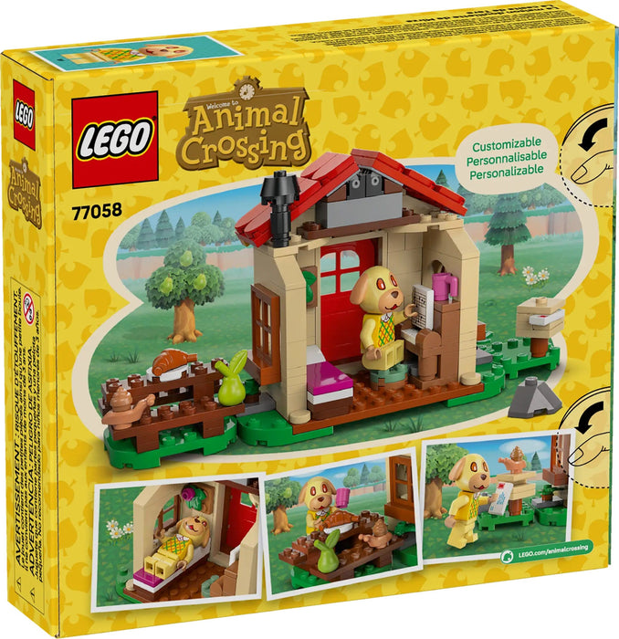Construction set Lego 77058 Animal Crossing Tere's cosy home 149 Pieces