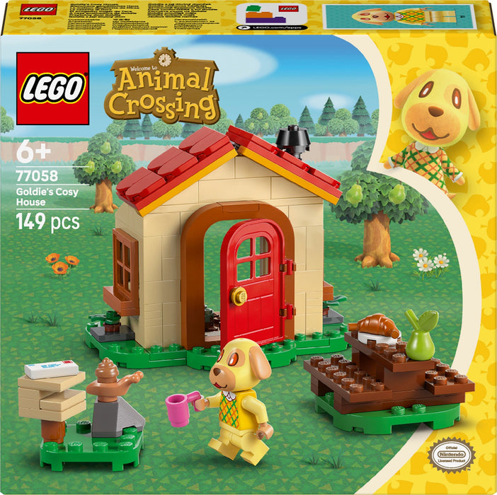 Construction set Lego 77058 Animal Crossing Tere's cosy home 149 Pieces