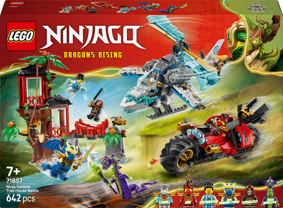 LEGO NINJAGO 71857 Ninja Vehicle Tree House Battle