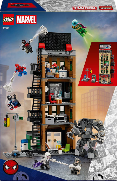 LEGO MARVEL 76342 Spider-Man vs. Mysterio: The Daily Bugle
