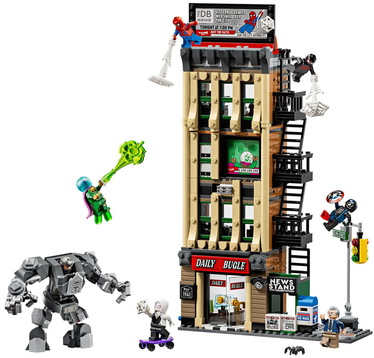 LEGO MARVEL 76342 Spider-Man vs. Mysterio: The Daily Bugle