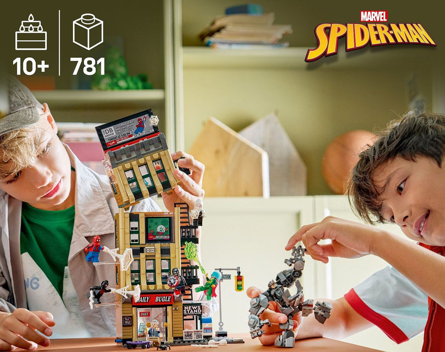 LEGO MARVEL 76342 Spider-Man vs. Mysterio: The Daily Bugle