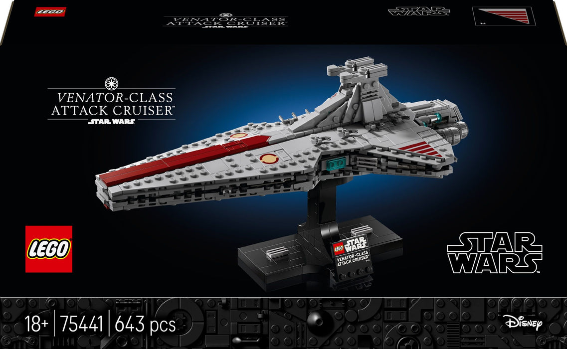 LEGO STAR WARS 75441 Venator-Class Attack Cruiser