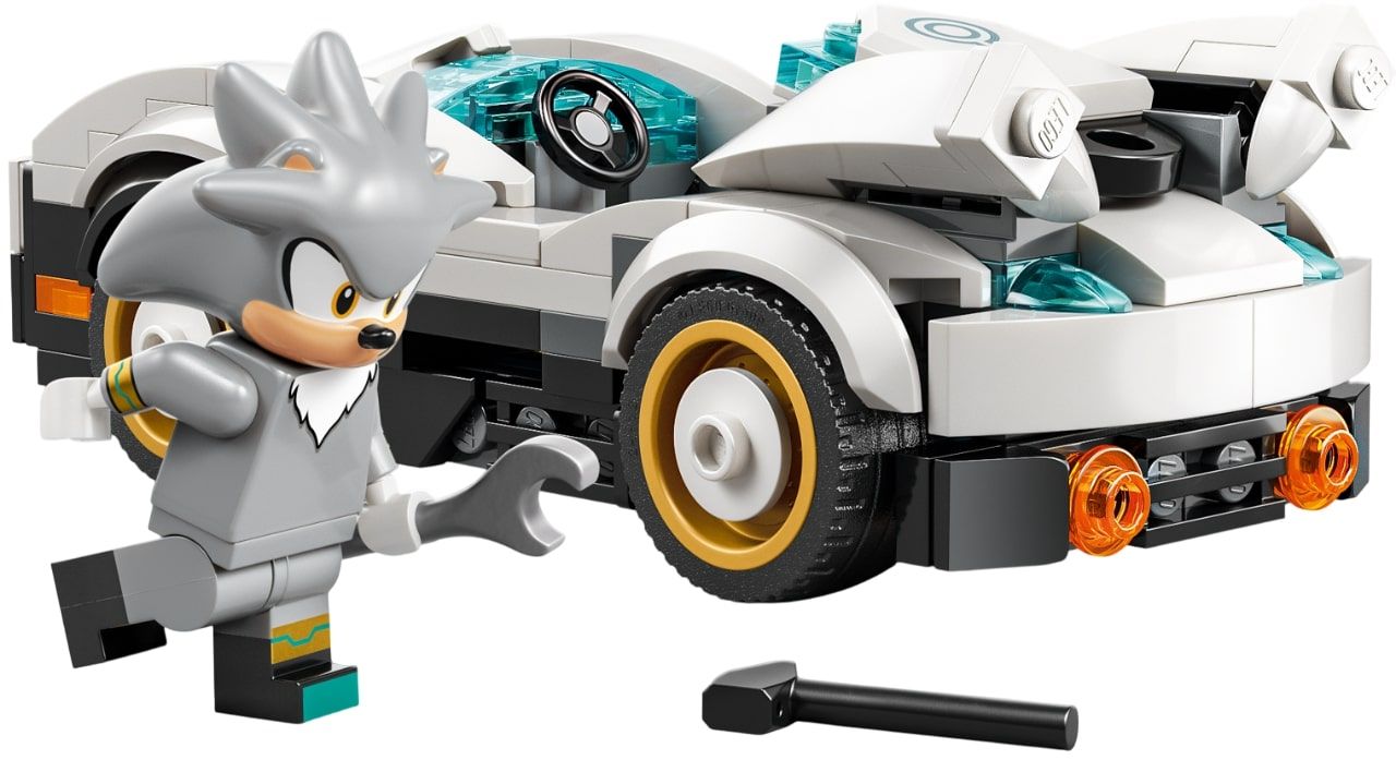 LEGO SONIC THE HEDGEHOG 77118 Silver's Car vs Knuckles' Monster Truck