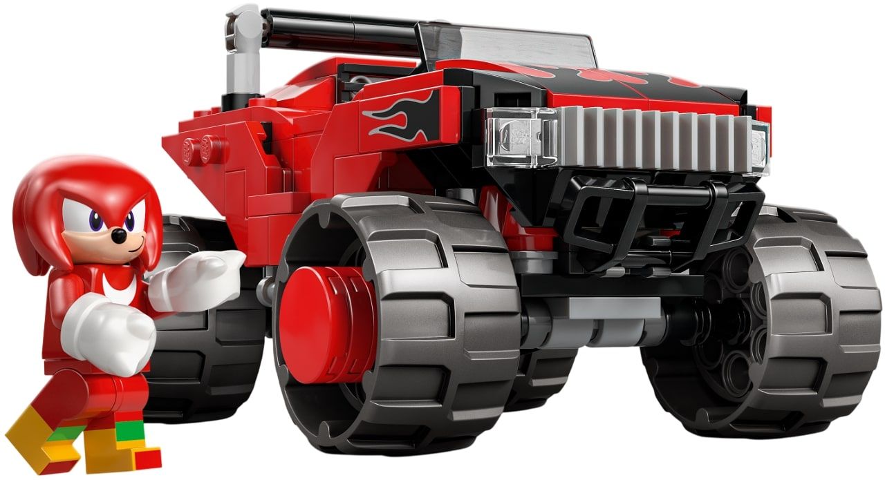 LEGO SONIC THE HEDGEHOG 77118 Silver's Car vs Knuckles' Monster Truck