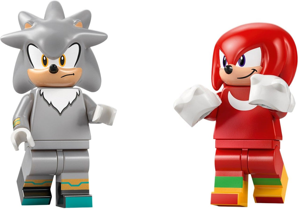 LEGO SONIC THE HEDGEHOG 77118 Silver's Car vs Knuckles' Monster Truck