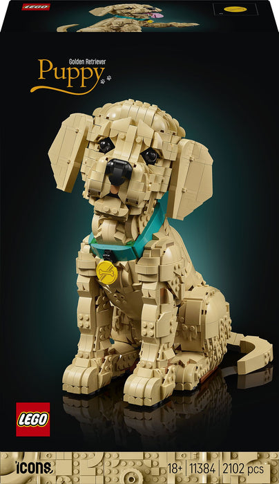 LEGO ICONS 11384 Golden Retriever Puppy