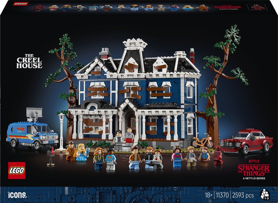 LEGO ICONS 11370 Stranger Things: The Creel House