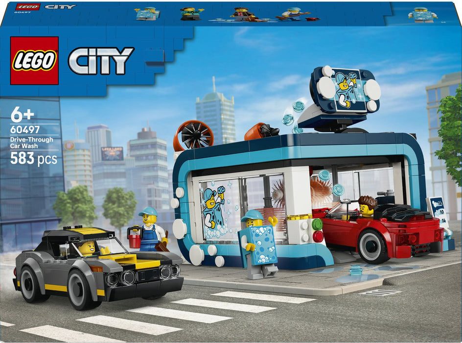 LEGO CITY 60497 Drive-Through Car Wash