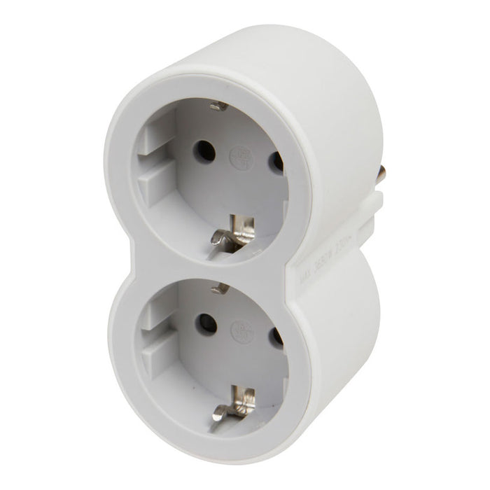 ADAPTER 2 SOCKETS STRAIGHT LEGRAND 694516