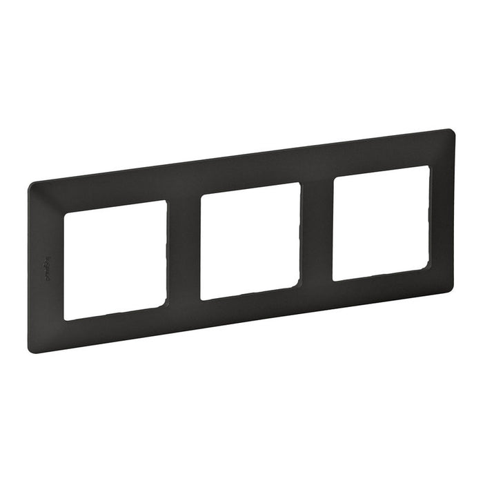 FRAME TRIPLE GRAPHITE LEGRAND VALENA LIFE