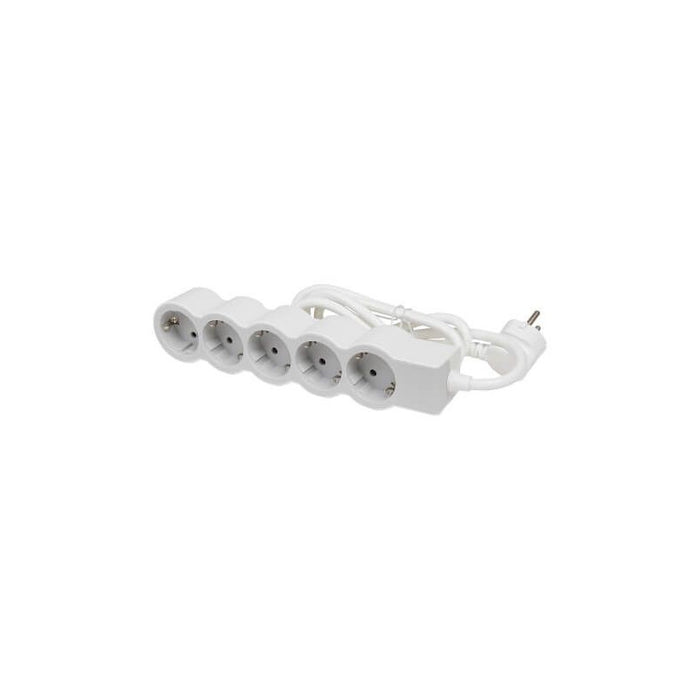 POWER SUPPLY 5x SHUKO WITH CABLE 3m LEGRAND - WHITE/GRAY
