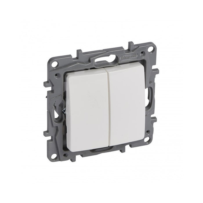 AUTOMATIC SERIAL BUTTON 6 A 250 V~ NILOE LEGRAND - WHITE
