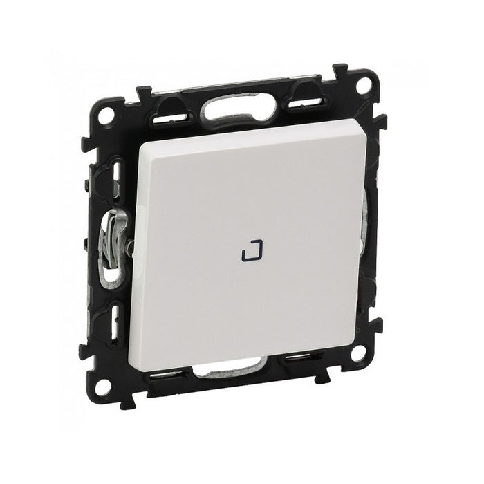 SINGLE POLE SWITCH 10 AX 250 V~ WITH INDICATION - WHITE
