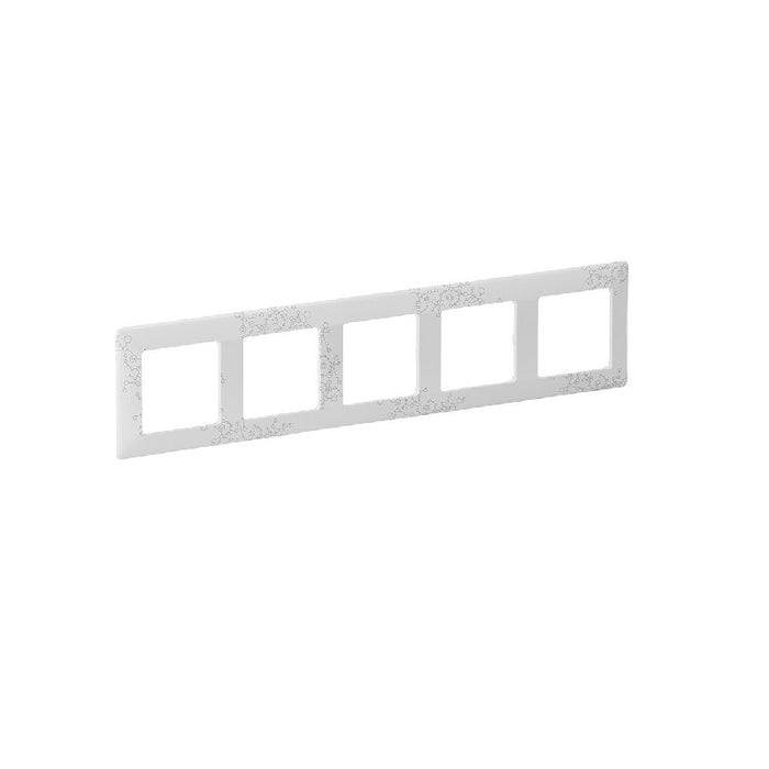 FIVE FRAME VALENA LIFE LEGRAND - WHITE FIGURE