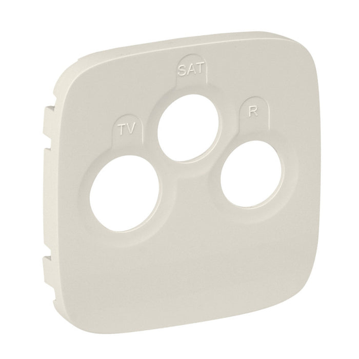 FACE PANEL TV-R-SAT VALENA ALLURE LEGRAND CREAM