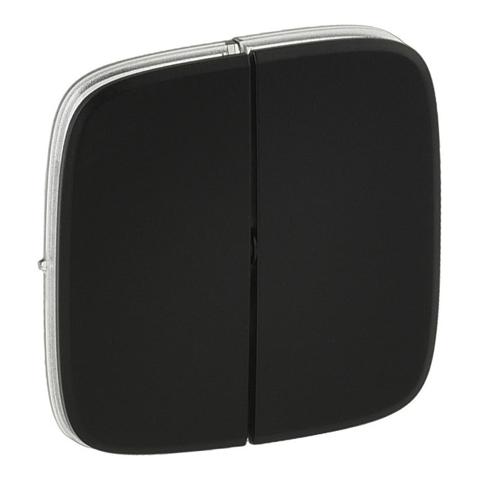 FACE PANEL FOR SERIAL KEY X-5 VALENA ALLURE LEGRAND - BLACK