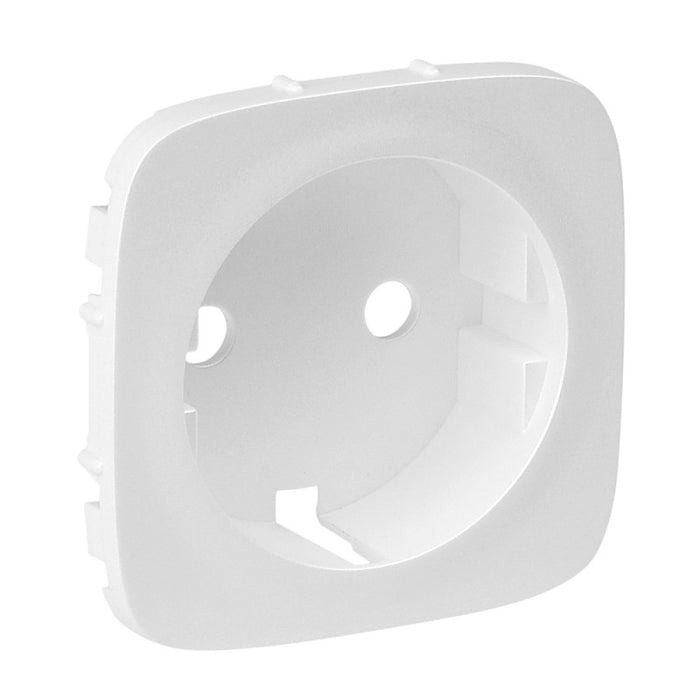FACE PANEL FOR CONTACT SHUKO VALENA ALLURE LEGRAND - WHITE