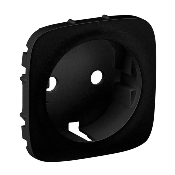 FACE PANEL FOR CONTACT SHUKO VALENA ALLURE LEGRAND - BLACK
