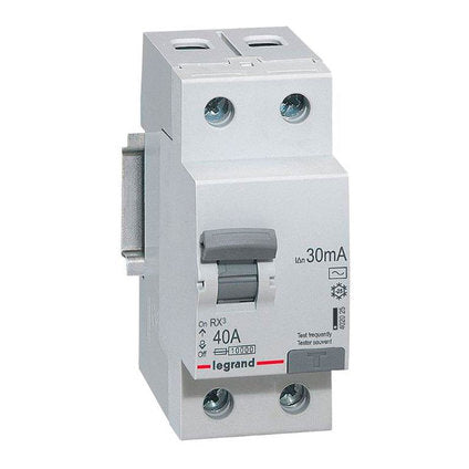 REMEDIAL CURRENT PROTECTION 40A 30 MA TWO-POLE LEGRAND RX-3 2P