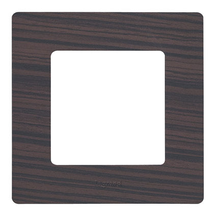 SINGLE FRAME DARK WOOD LEGRAND NILOE