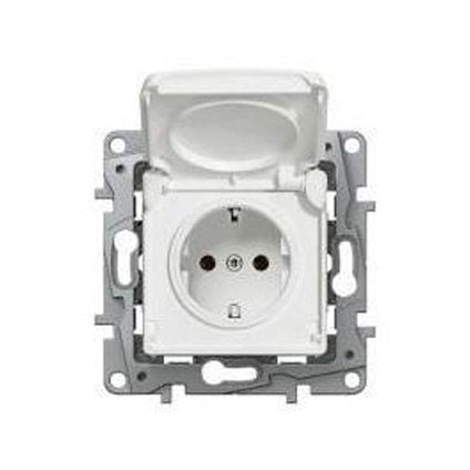 CONTACT SINGLE MECHANISM WHITE IP44 LEGRAND NILOE