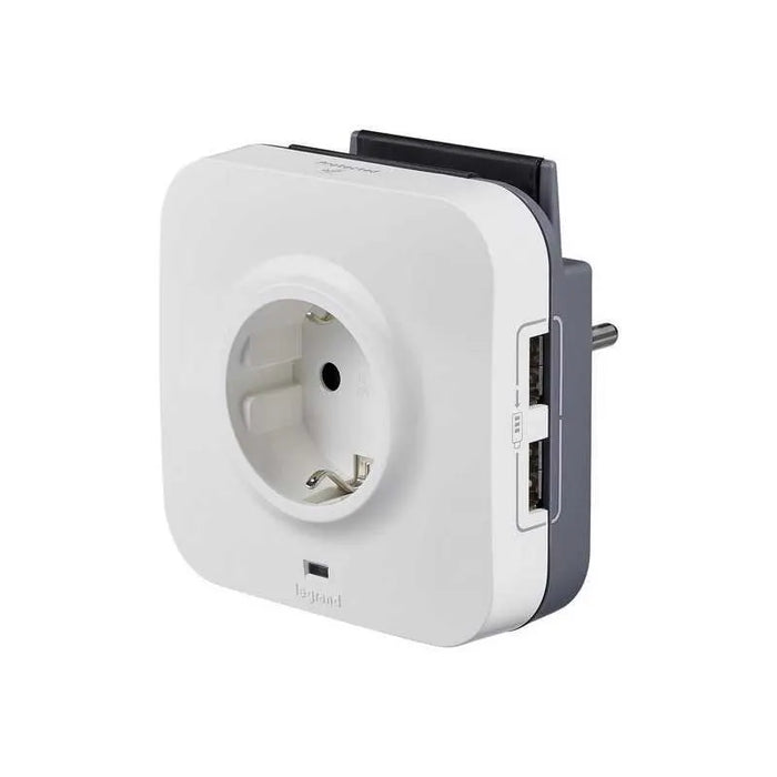 Adapter Legrand 694671 ADAPTER SHUKO + 2XUSB + PROTECTION